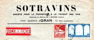Oran enveloppes pub 1474